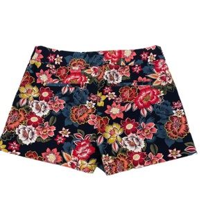 Loft floral tailored shorts size 6 - new without tags